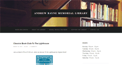Desktop Screenshot of baynelibrary.org